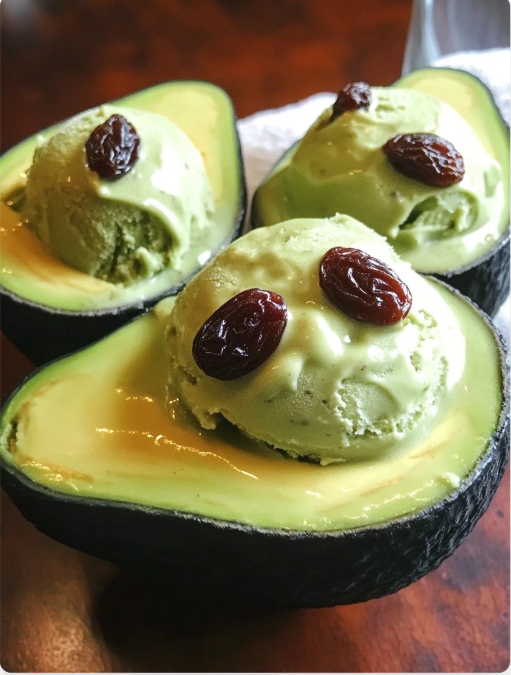 Avocado Ice Cream Surprise