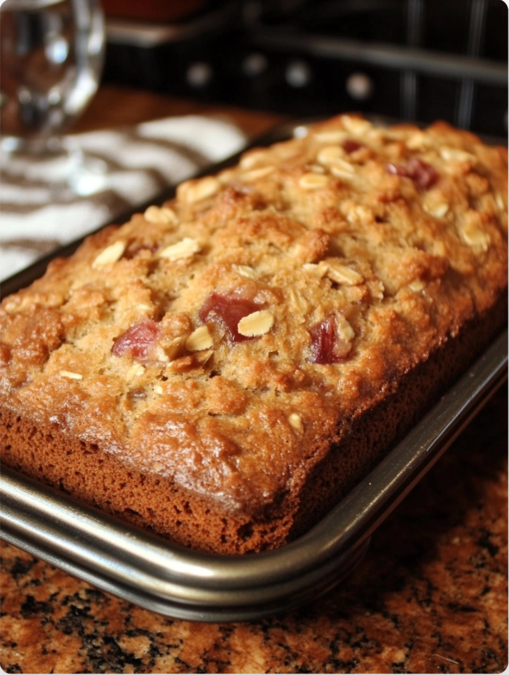 RHUBARB BREAD - Bonita's Kitchen
