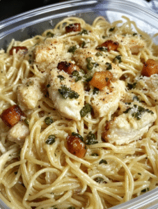 Chicken Piccata Pasta