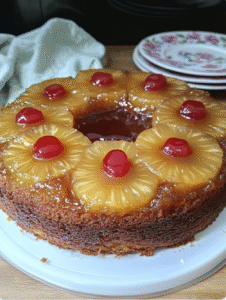 Vintage Pineapple Upside Down Cake
