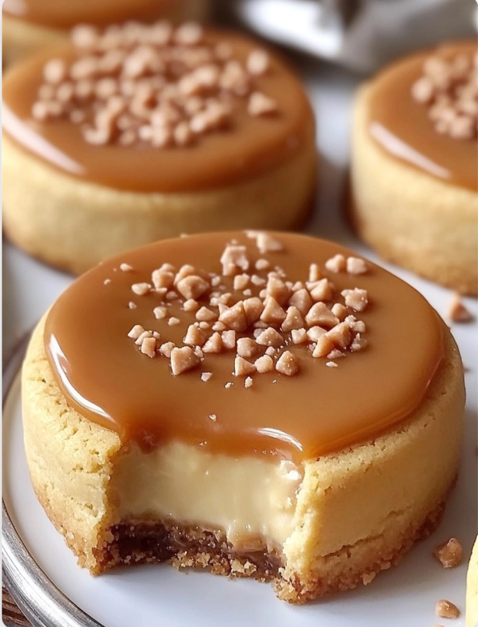 Caramel Cheesecake Cookies