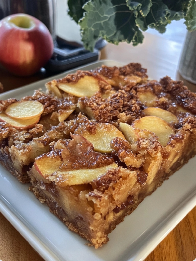 Apple Fritter Bars