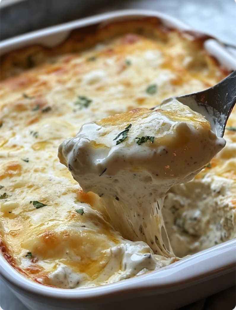 SMOTHERED CHEESY SOUR CREAM