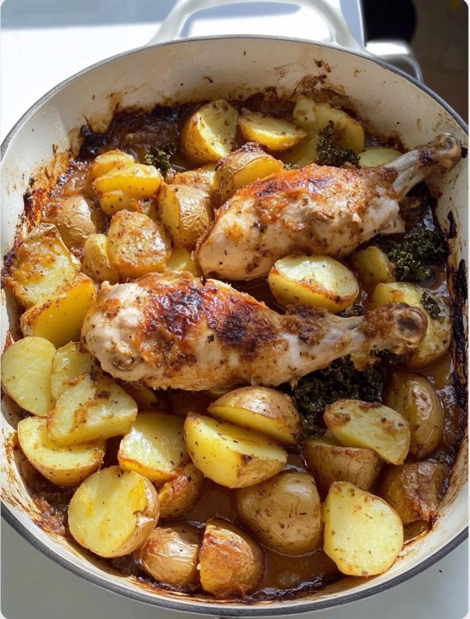 One Pan Chicken & Potatoes