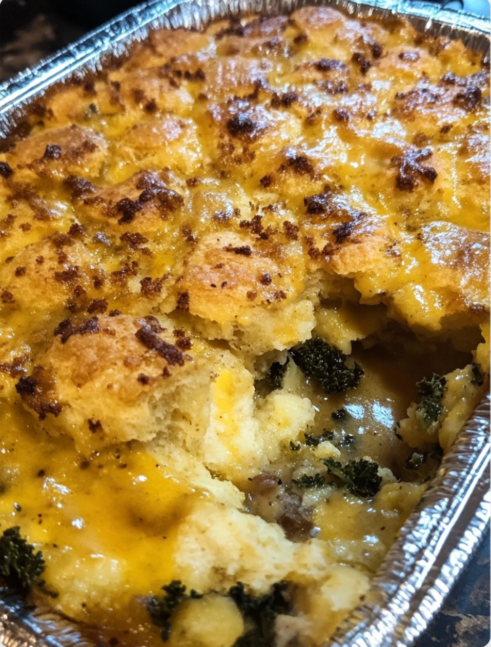 Biscuits And Gravy Casserole