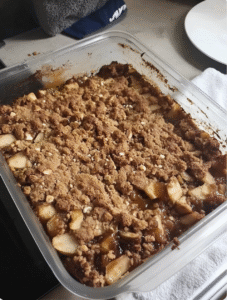 Caramel Apple Bake