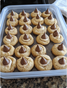 Easy Hershey Kiss S’mores Cookies