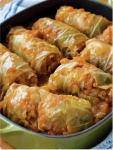 Polish Stuffed Cabbage Rolls