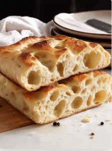 Big Bubble, No-Knead Focaccia Bread