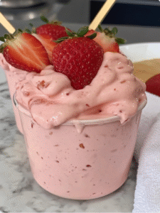 2-Ingredient Strawberry Dream Dessert