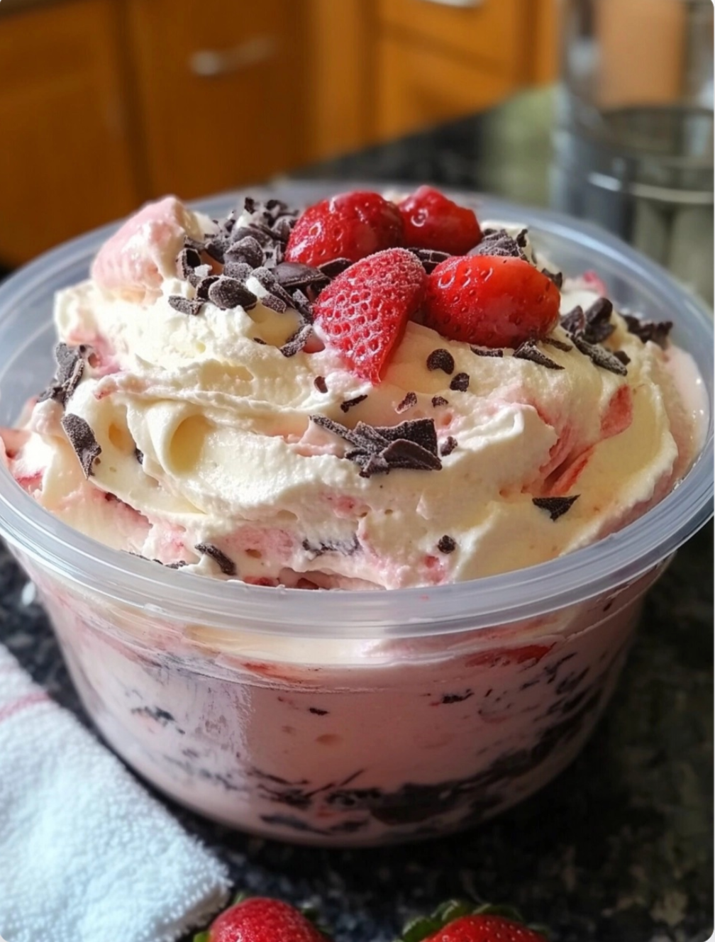 No-Bake Strawberry Cream Bliss