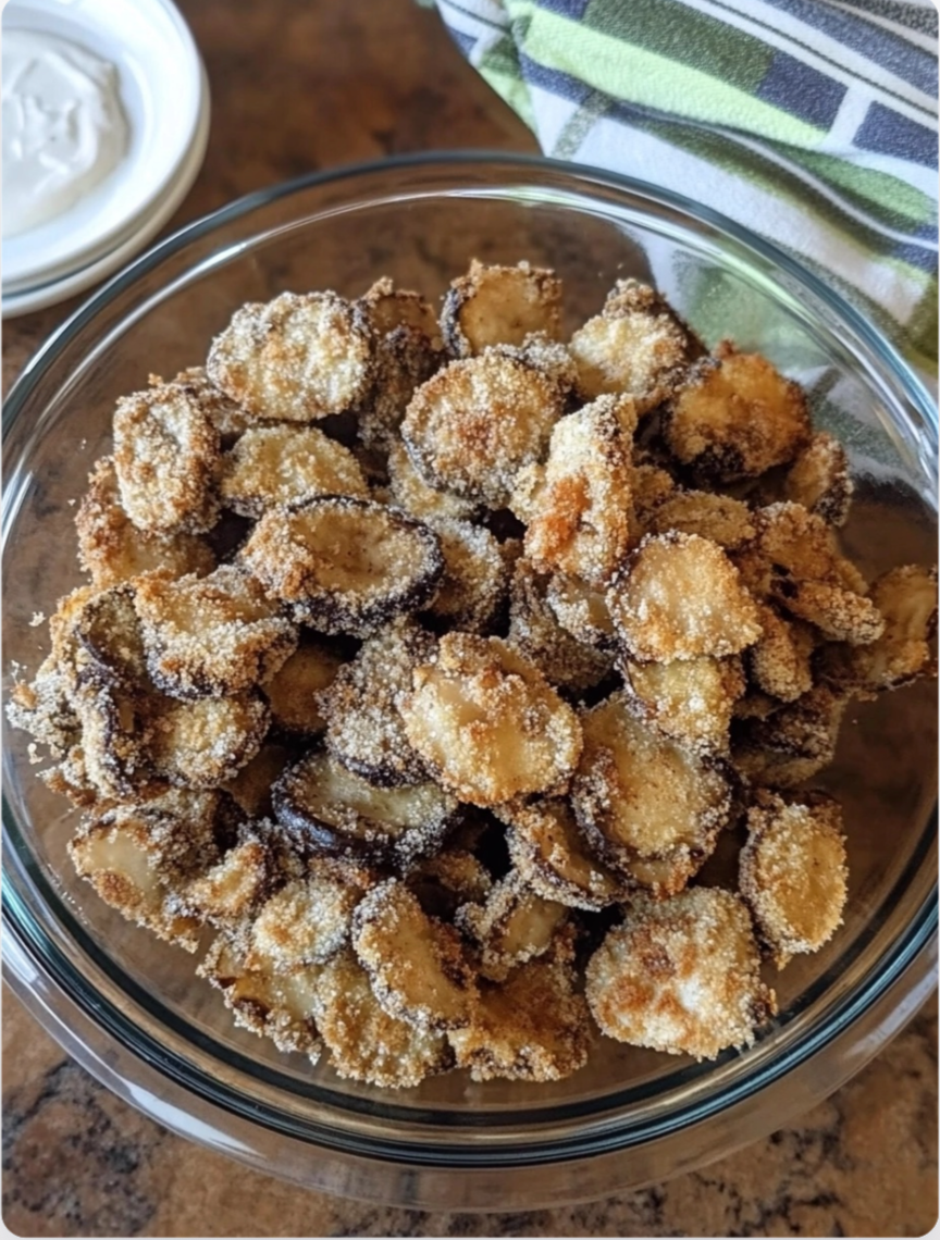Crunchy Fried Mushrooms Recipe