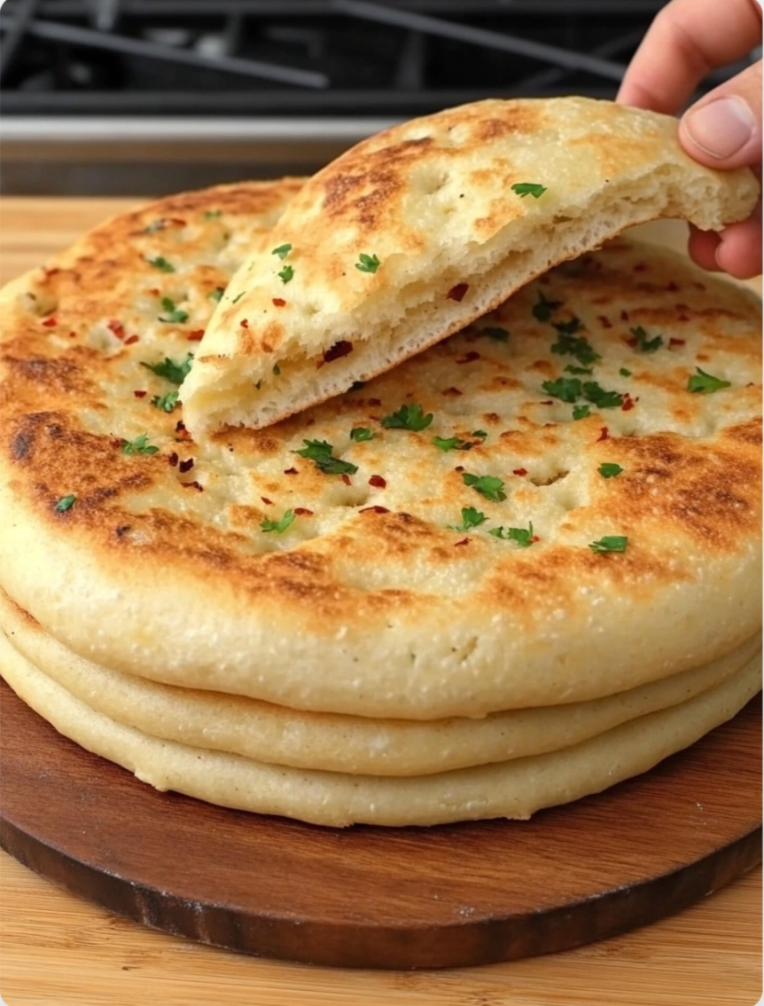 Homemade Bazlama – Fluffy, Warm & Irresistible!