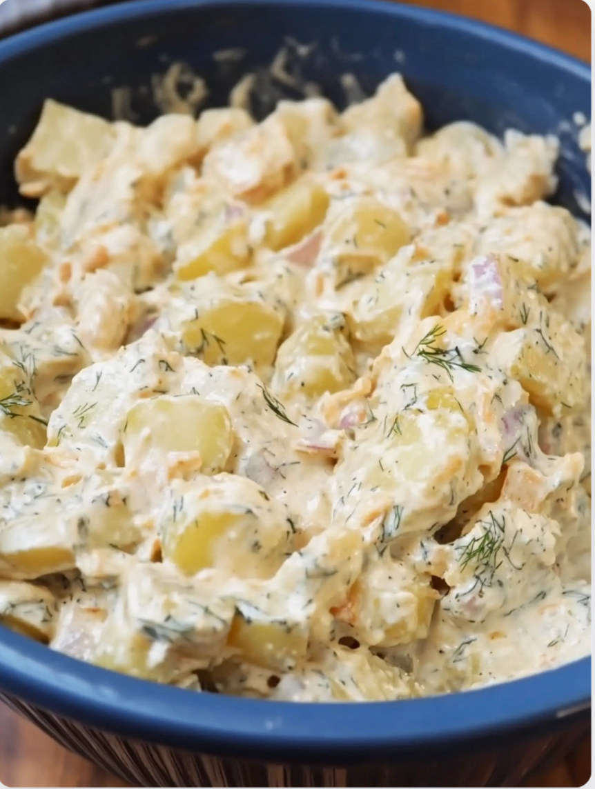 Dill Pickle Potato Salad