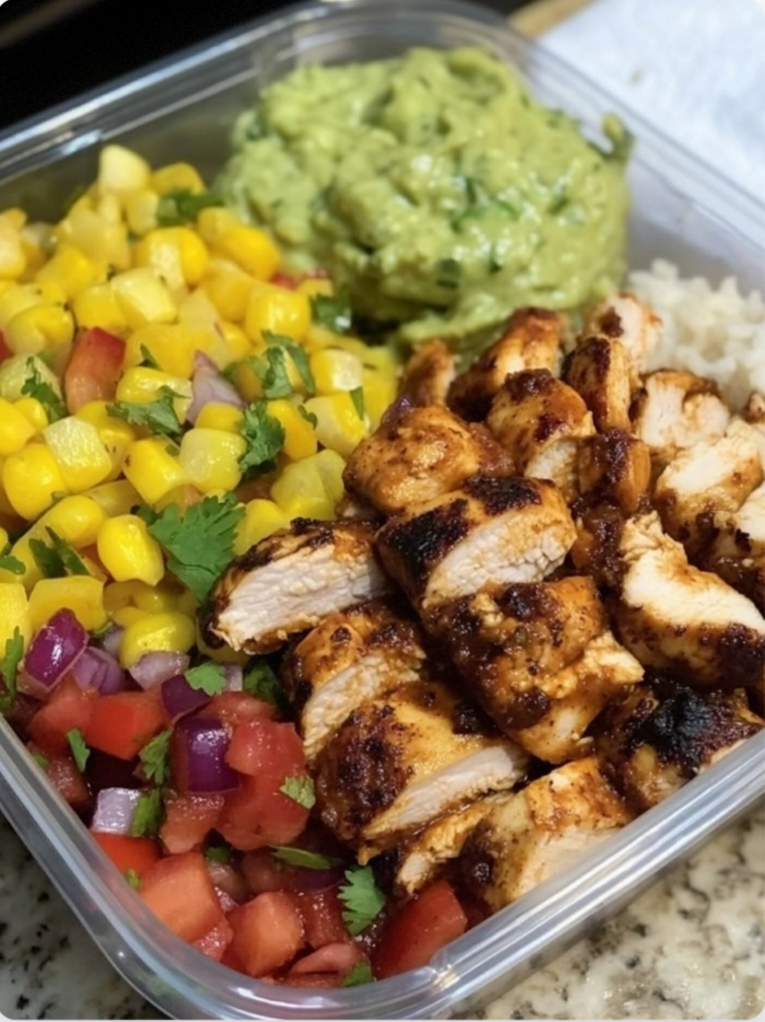 Homemade Chipotle Chicken Bowl