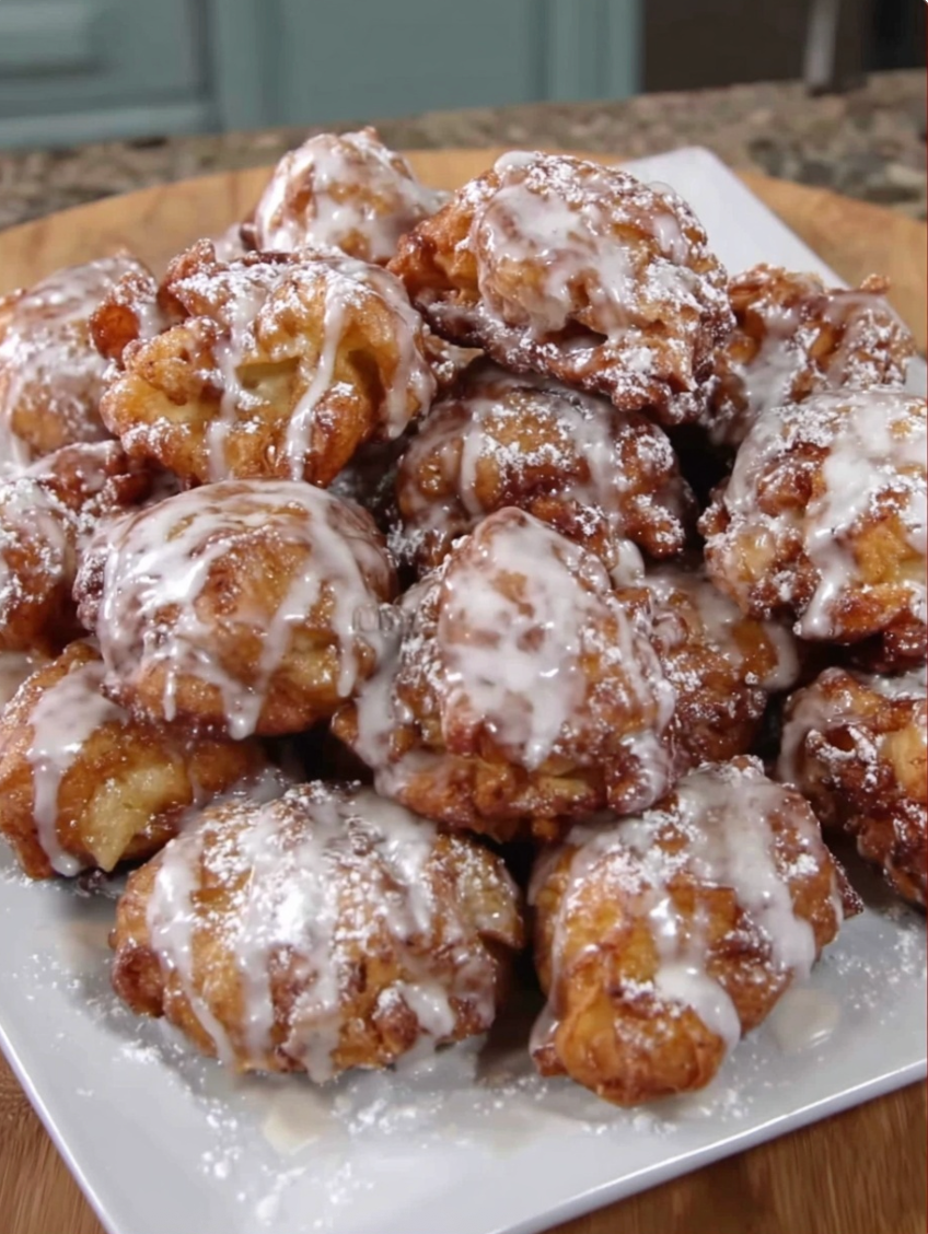 Easy Baked Apple Fritters – All the Flavor, None of the Frying!