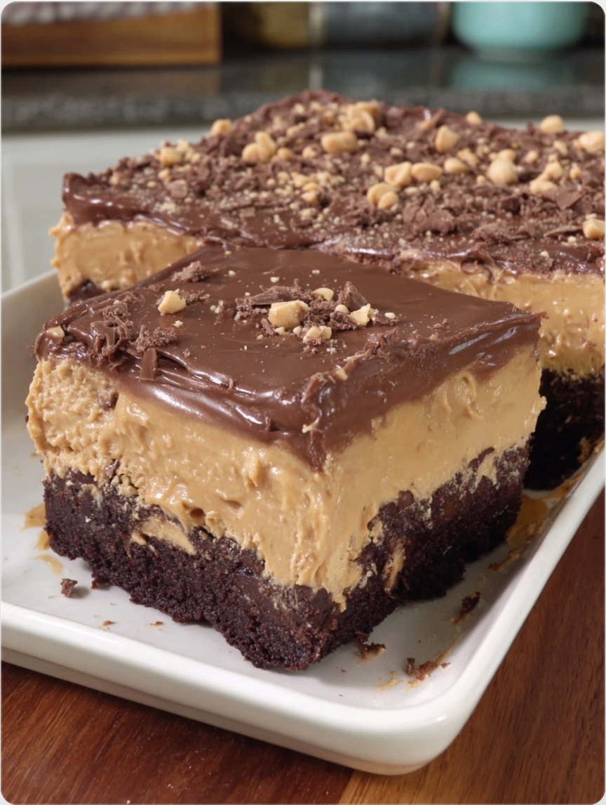 Peanut Butter Fudge Cake