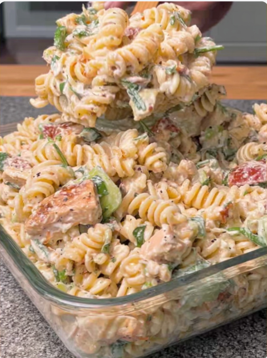 Summer Chicken Pasta Salad