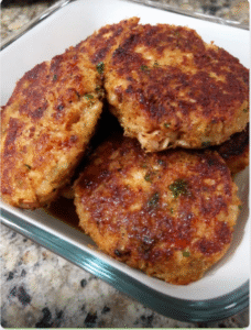 SOUTHERN FRIED SALMON PATTIES