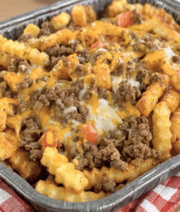 Cheeseburger French Fry Casserole
