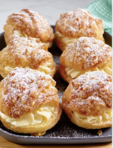 Homemade Peach Pie Cruffins