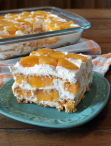 Bourbon-Peach Icebox Cake