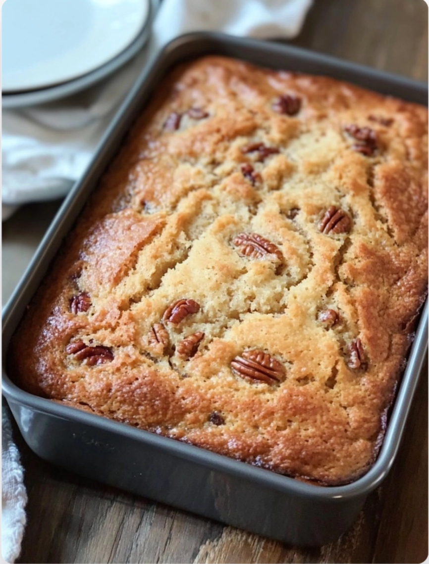Alabama Pecan Bread Dessert Recipe