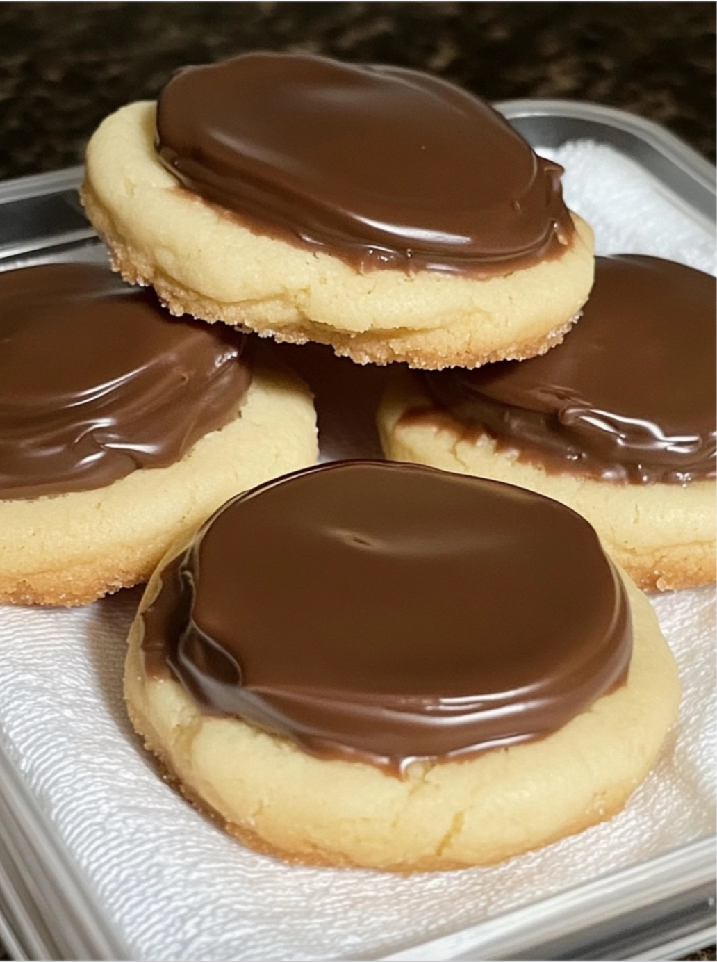Caramel Chocolate Sugar Cookies