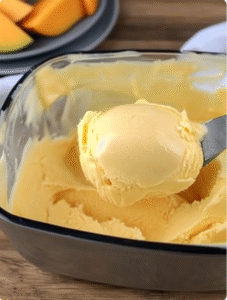 3 Ingredients Mango Ice Cream Recipe