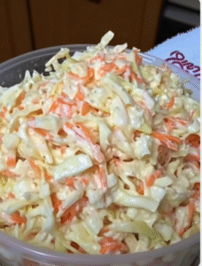 Grandma’s Famous KFC-Style Coleslaw