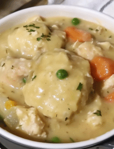 Grandma’s Creamy Chicken & Dumplings