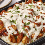 cheesy Baked Chicken in Cream Sauce
