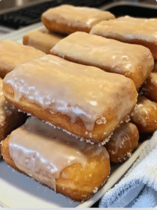 Homemade Maple Donut Bars