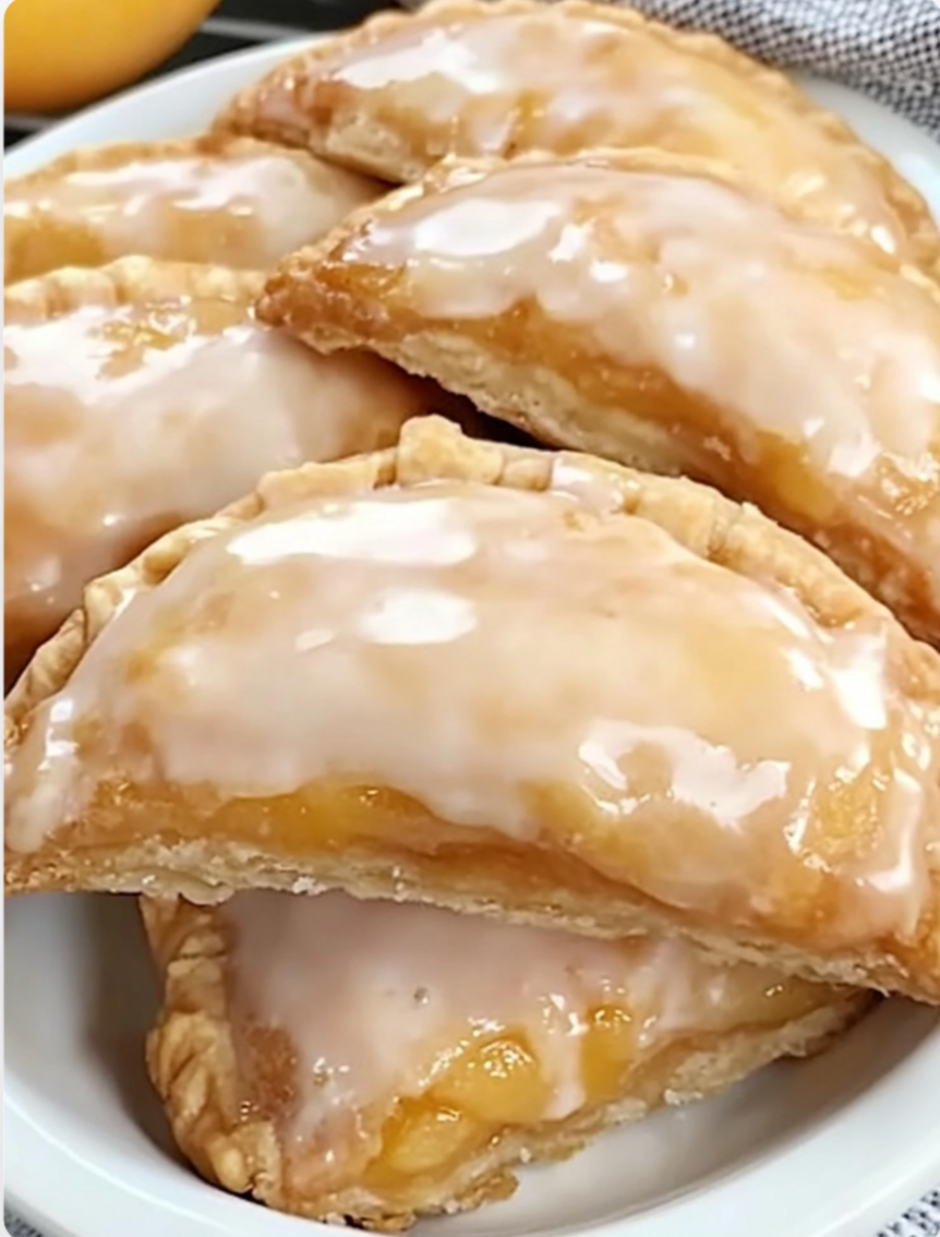 Peach Cobbler Donut Hand Pies