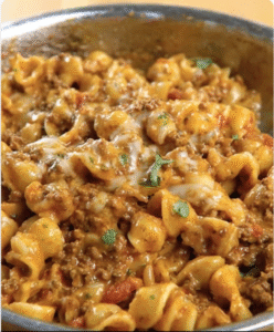 Cheesy Taco Pasta (20 Minute)
