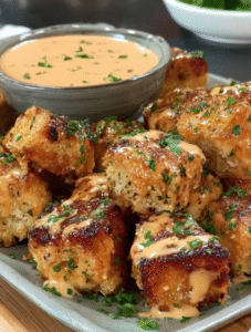 Crispy Bang Bang Salmon Bites