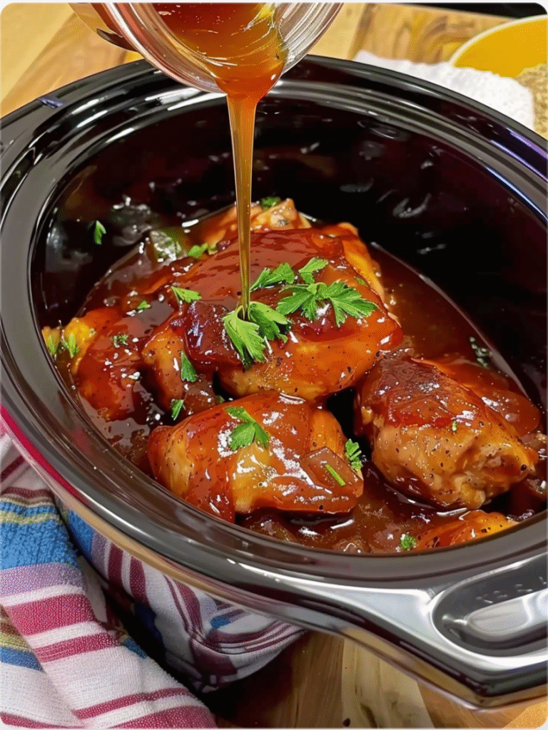 Slow Cooker Dynamic Slow Cooker Honey Garlic Chicken – dynamicdishes.com