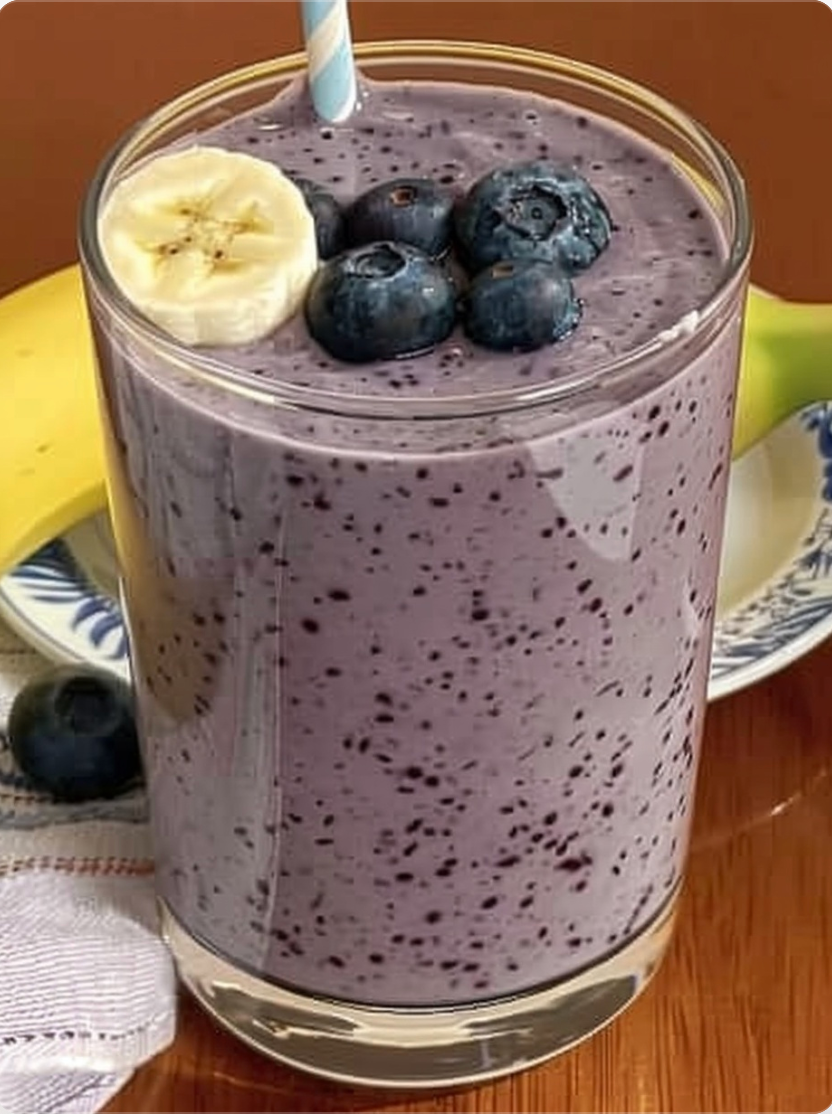 Blueberry Banana Smoothie