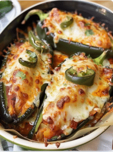Potato & Cheese Stuffed Poblano