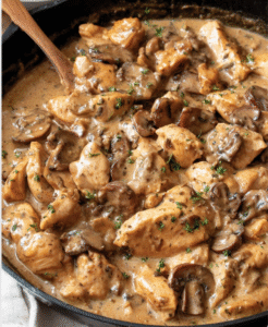 Easy Chicken Stroganoff