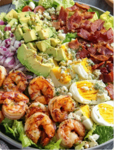 Grilled Shrimp Cobb Salad