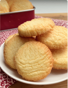 The Best 3 ingredient Butter Cookies