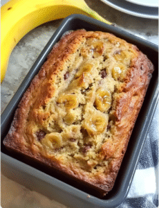 3 Ingredient Banana Bread