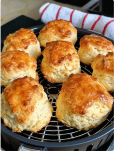 Rich Fruit Scones in the Air Fryer