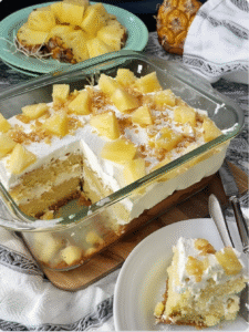 Hawaiian PIneapple Cake