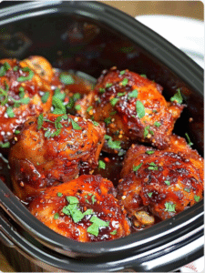 Slow Cooker Honey Garlic Chicken