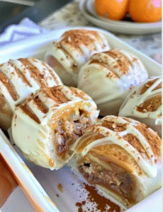 Pumpkin Cheesecake Balls