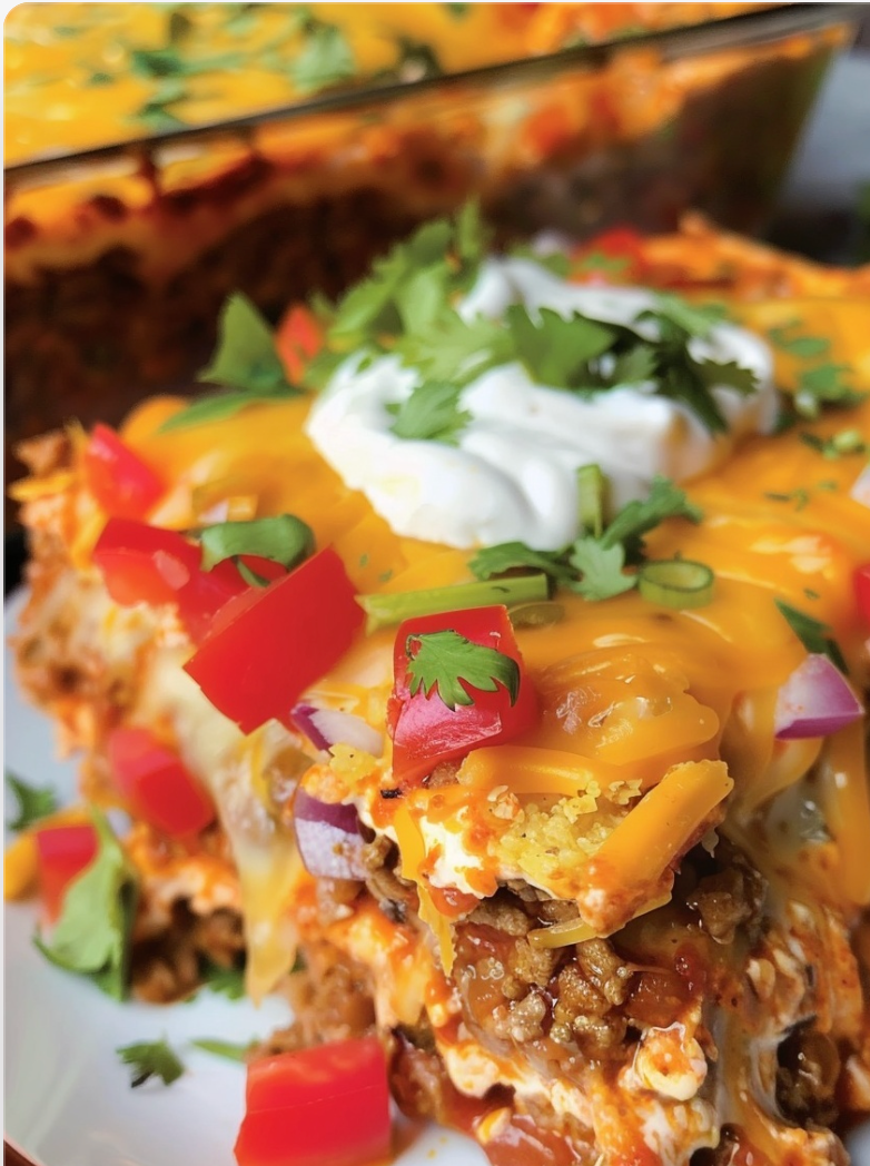 Layered Taco Bake