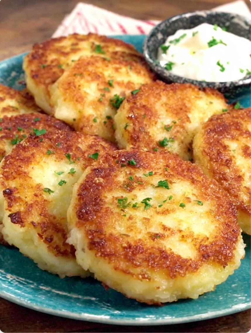 Crispy Potato Cakes