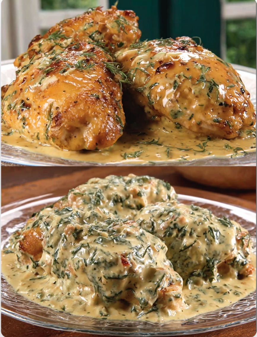 Easy and Creamy Smothered Chicken Dinner